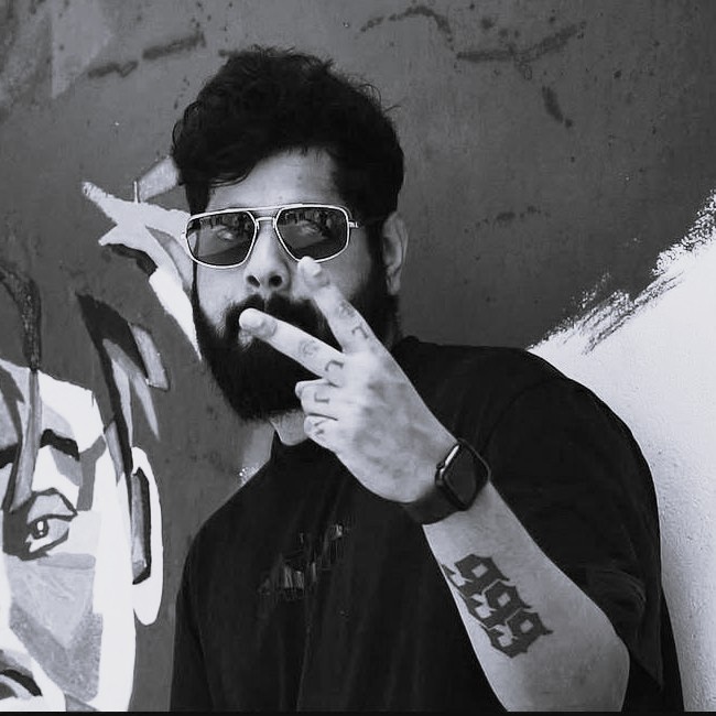 Founder portrait in sunglasses
